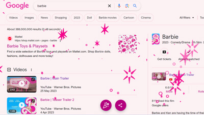مفاجأة Google «باربي»
