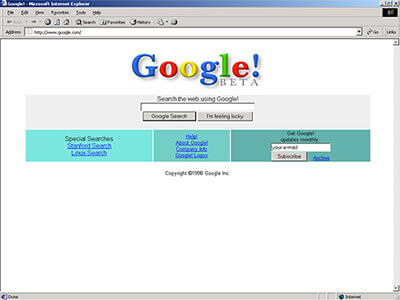 مفاجأة Google في 1998